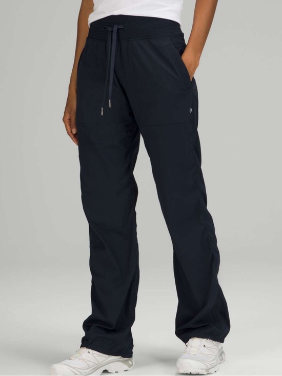 lululemon athletica Pants - Lululemon Dance Studio Mid-Rise Pant Full Length True Navy Size 2